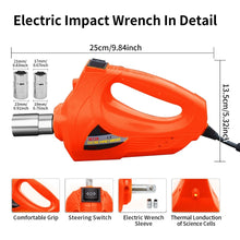Carregar imagem no visualizador da galeria, 3 em 1 kit de macaco hidráulico elétrico para carro 12 v 5 toneladas macaco elétrico com chave de impacto inflador de pneus embutido led ferramenta de elevação de reparo