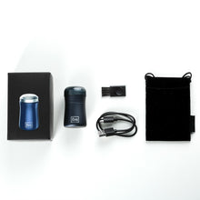 Carregar imagem no visualizador da galeria, Ultra mini barbeador elétrico para homens portátil recarregável máquina de barbear barba navalha de viagem tamanho de bolso profissional masculino barbeador