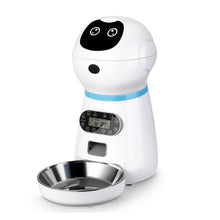 Carregar imagem no visualizador da galeria, 3.5L Alimentador Automático para Animais de Estimação Dispensador de Alimentos Inteligente Para Gatos Cães Temporizador Tigela de Aço Inoxidável Automático para Cães Gato Alimentar Animais de Estimação Suprimentos para Animais de Estimação
